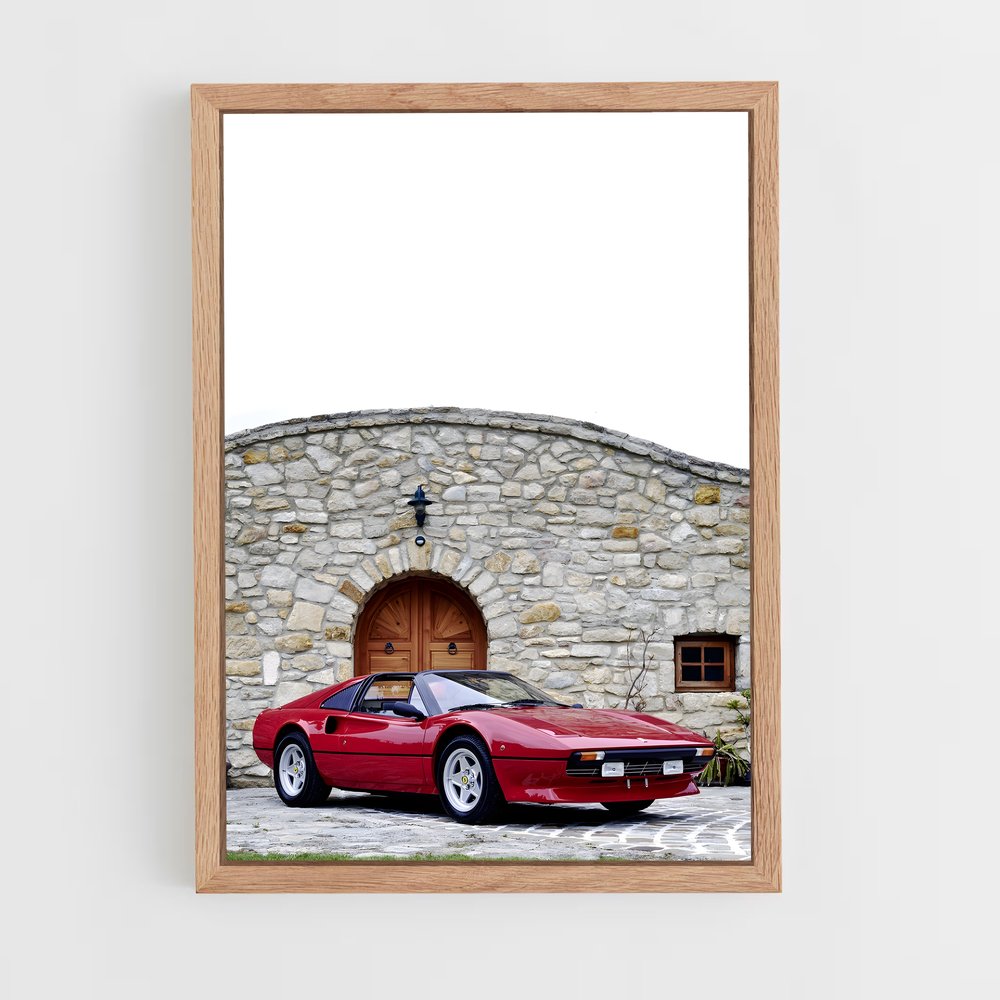 Poster Gts Automobile – affiche Ferrari (vue 4)
